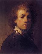 REMBRANDT Harmenszoon van Rijn Self-portrait. oil painting